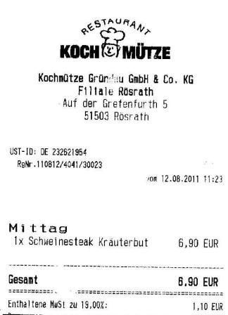 rftu Hffner Kochmtze Restaurant